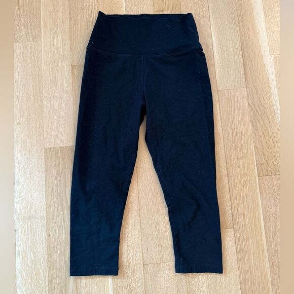 Aerie Black High-Waisted Athletic Leggings - Picture 1 of 4